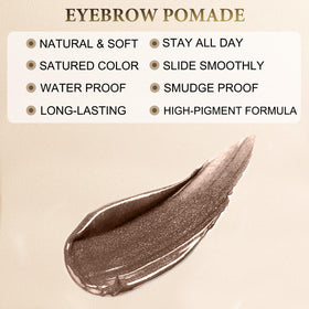 LAVONE full kit contents laid out for quick on-the-go brow shaping and definition