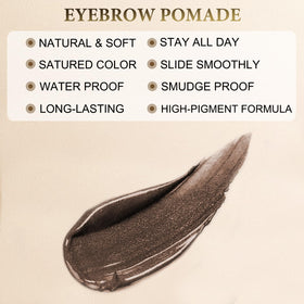 LAVONE liquid eyeliner stroke on skin illustrates smooth waterproof line for defined eyes