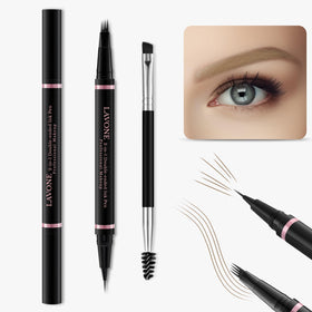 LAVONE microblade pen tip close-up for precise natural hair strokes