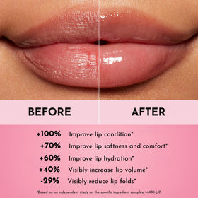 LAWLESS applying lip mask on lips to demonstrate easy night use and plumping support
