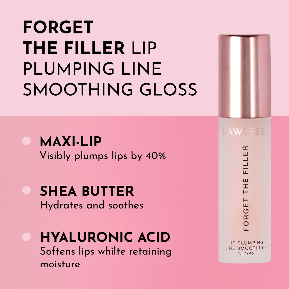 LAWLESS plush applicator close-up for smooth precise application benefit