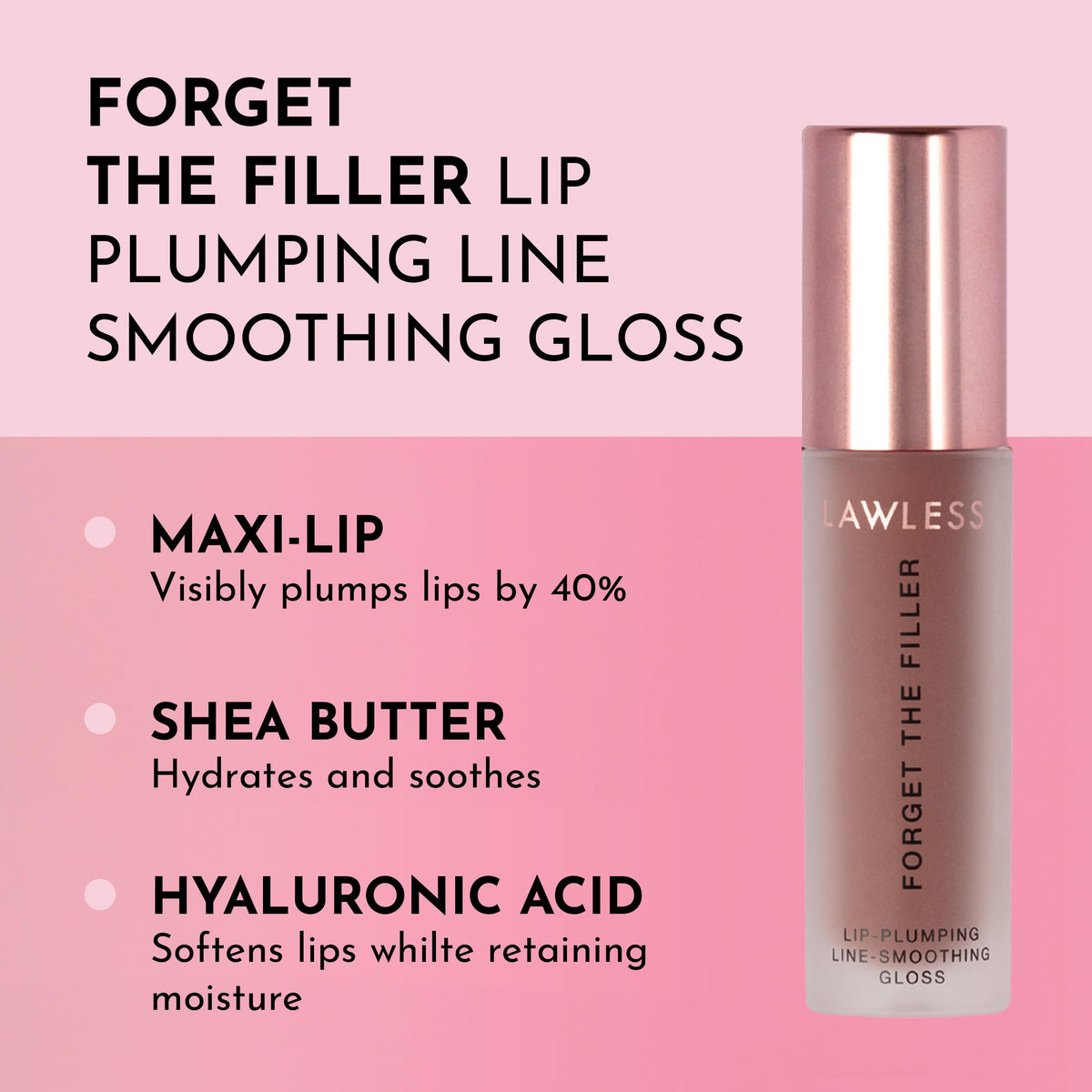 LAWLESS plush applicator close-up for precise smooth application benefit