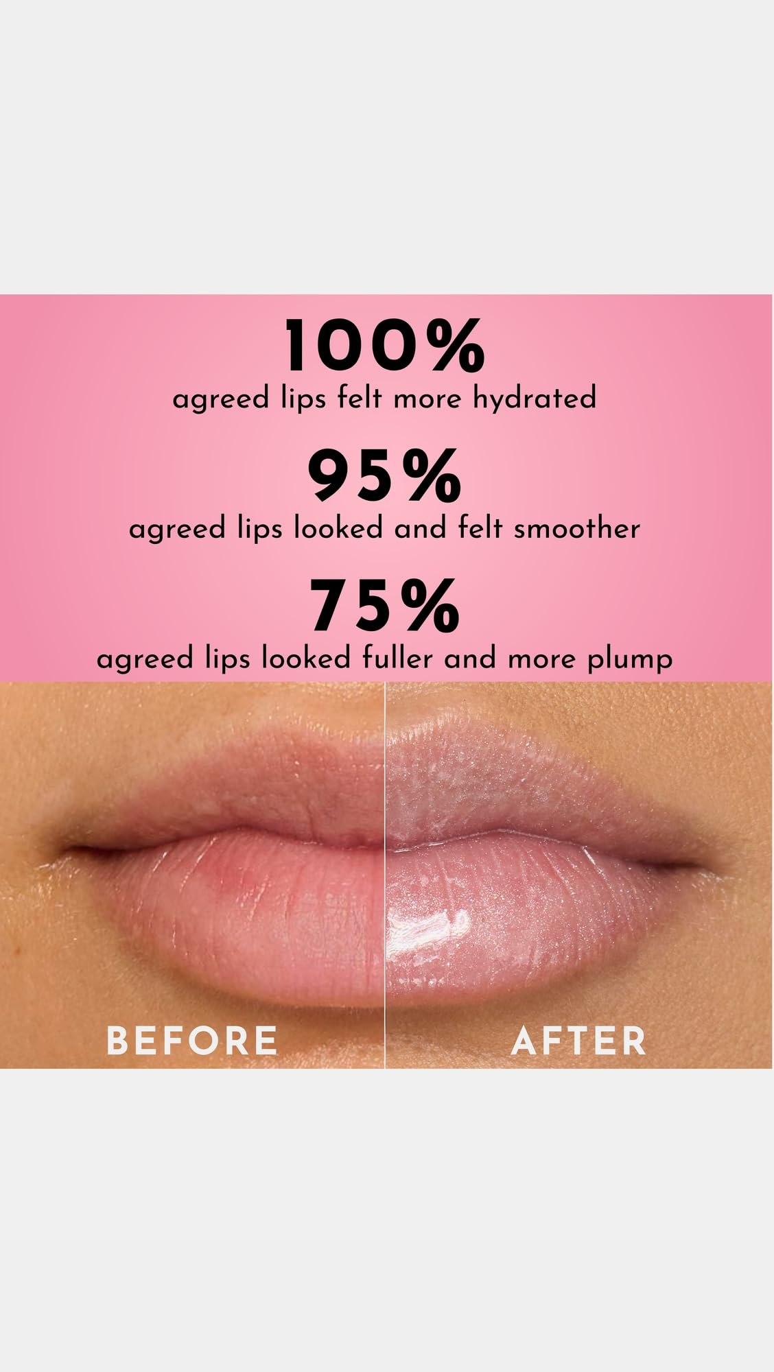 Close-up of Blooming Heirloom gloss texture on skin highlighting Lawless hydration and luminous shimmer