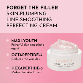 LAWLESS cream texture close-up highlighting velvet finish and hydration