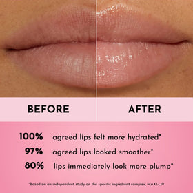 LAWLESS application close-up on lips demonstrating Pink Marshmallow tint and visible line-smoothing