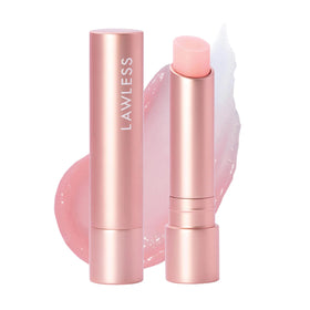 LAWLESS front packaging of Forget the Filler tinted balm showing size and label, convenient for travel