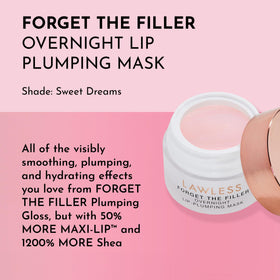 LAWLESS close-up of mask texture highlighting rich emollient feel for deep moisture