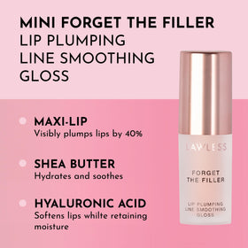 LAWLESS plush applicator close-up demonstrating even gloss coverage and comfortable application benefit