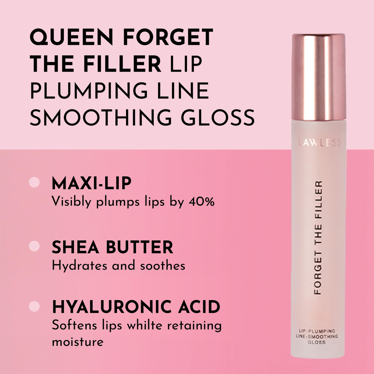 Lawless Queen close-up applicator demonstrating smooth precise application benefit