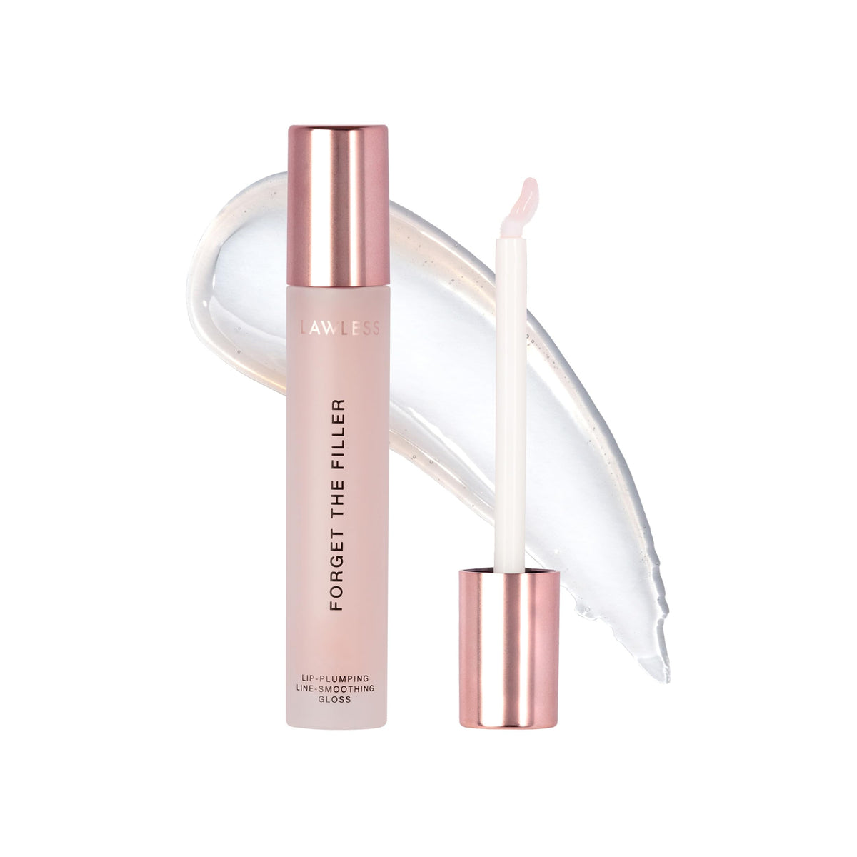 Lawless Queen front packaging showing rosy outlook gloss and benefit of full shine