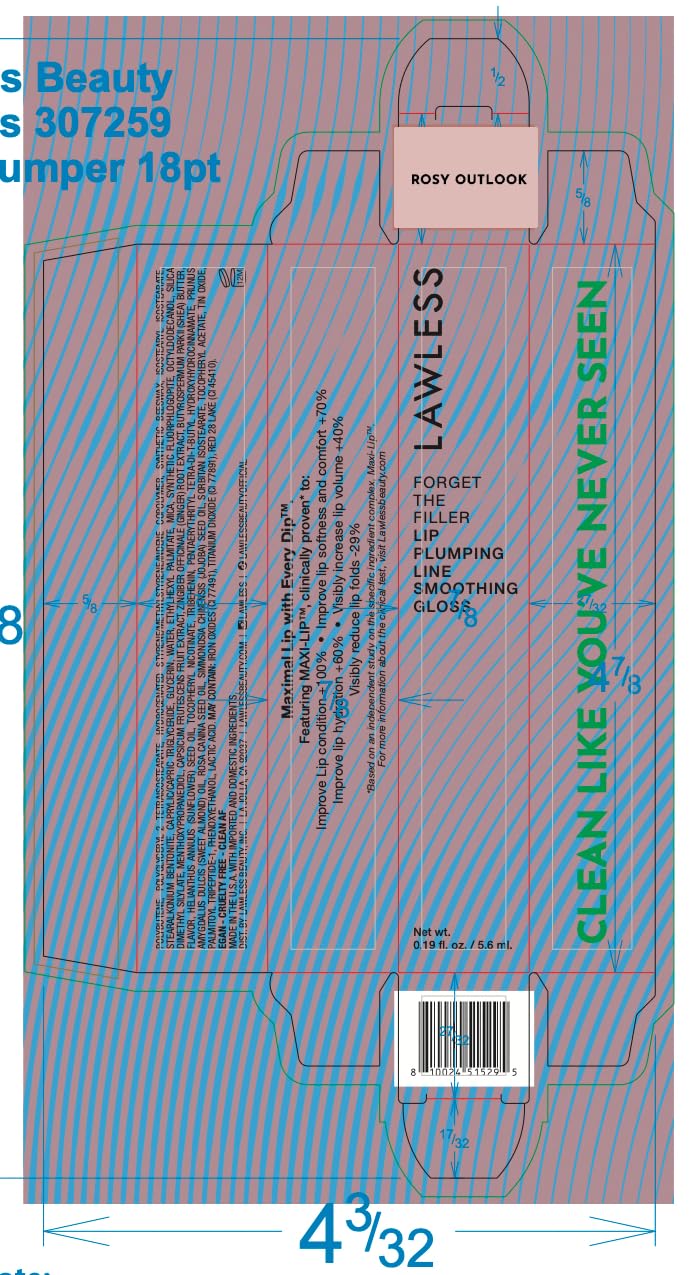 Lawless Queen product beside ruler showing 0.19 oz size for clear scale benefit