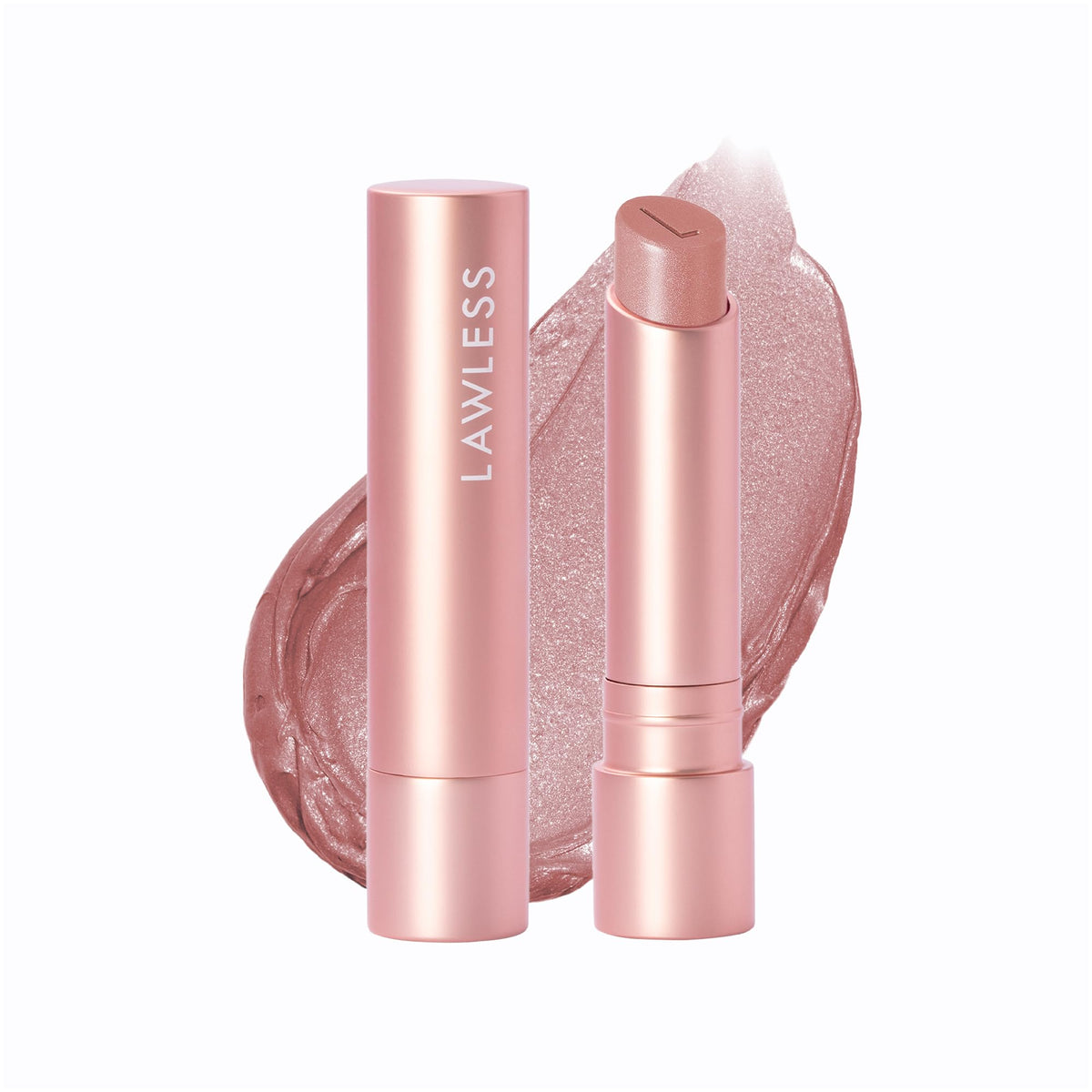 Lawless Sweetie front packaging showing tinted balm and shade