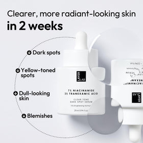LAYERLAB product applied on wrist showing texture and quick absorption benefit