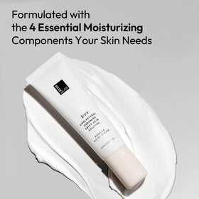LAYERLAB cream texture close-up highlighting silky absorption and non-greasy finish