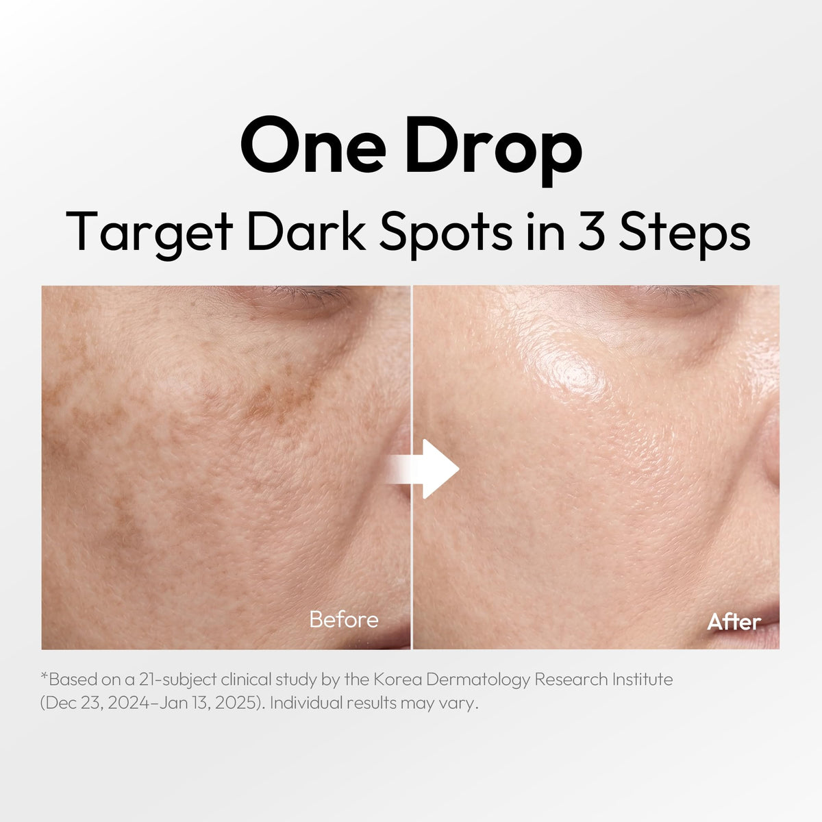 LAYERLAB dropper releasing serum texture demonstrating lightweight absorption and glide