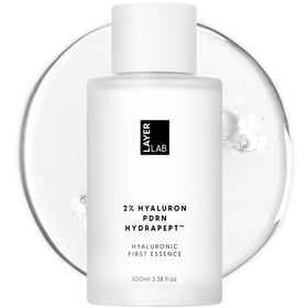 LAYERLAB front bottle showing clean packaging and hydration benefits