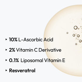 LAYERLAB serum poured on hand showing smooth texture and hydrating finish