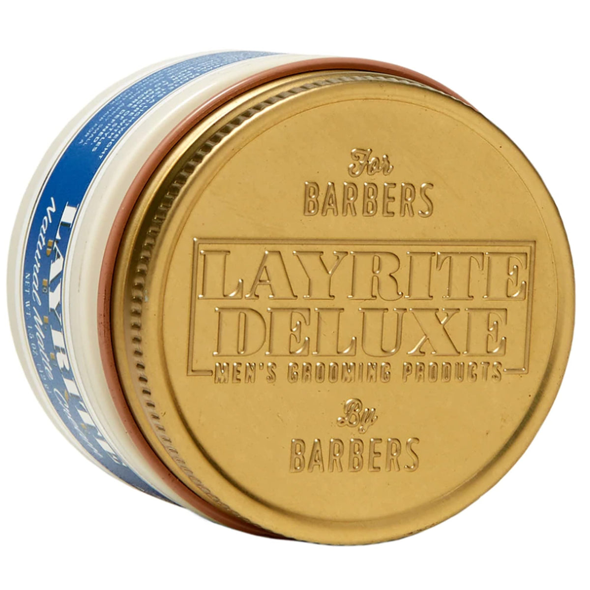 Layrite being applied between hands demonstrating smooth application and soft, touchable hold