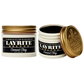 Layrite Deluxe Cement Clay in hand during application demonstrating easy spreadability