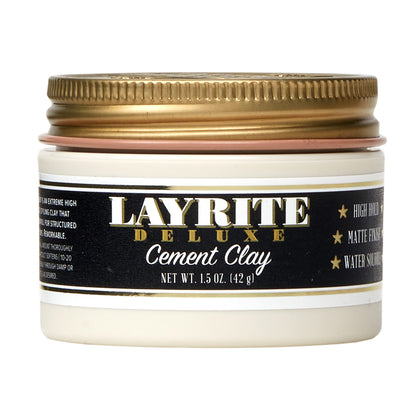 Layrite front tin view showing label and compact travel-friendly design for easy portability