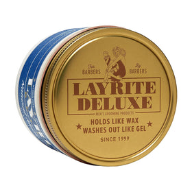 Hand applying Layrite Natural Matte showing quick application and flexible hold