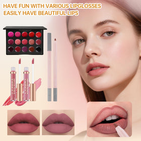 LAZORA closeup eyeshadow texture highlighting blendable pigments
