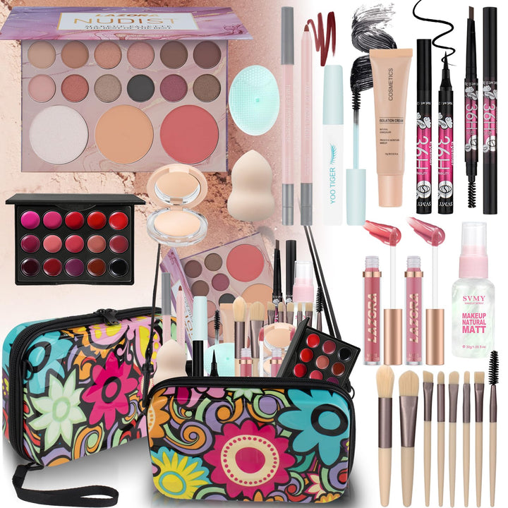 LAZORA front packaging showing complete gift set and neat storage benefit