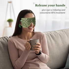LazyGa green ear strings detail for secure fit and hands-free benefit