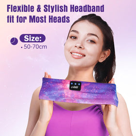 LC-dolida size comparison showing compact headphone headband portability