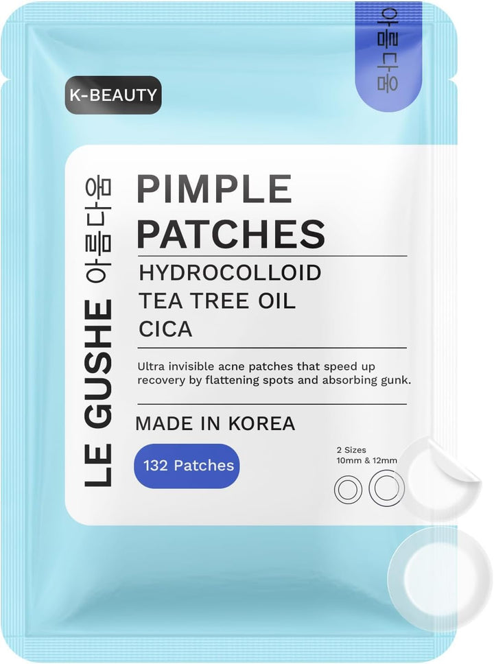 LE GUSHE front packaging showing 132 dots and brand benefits