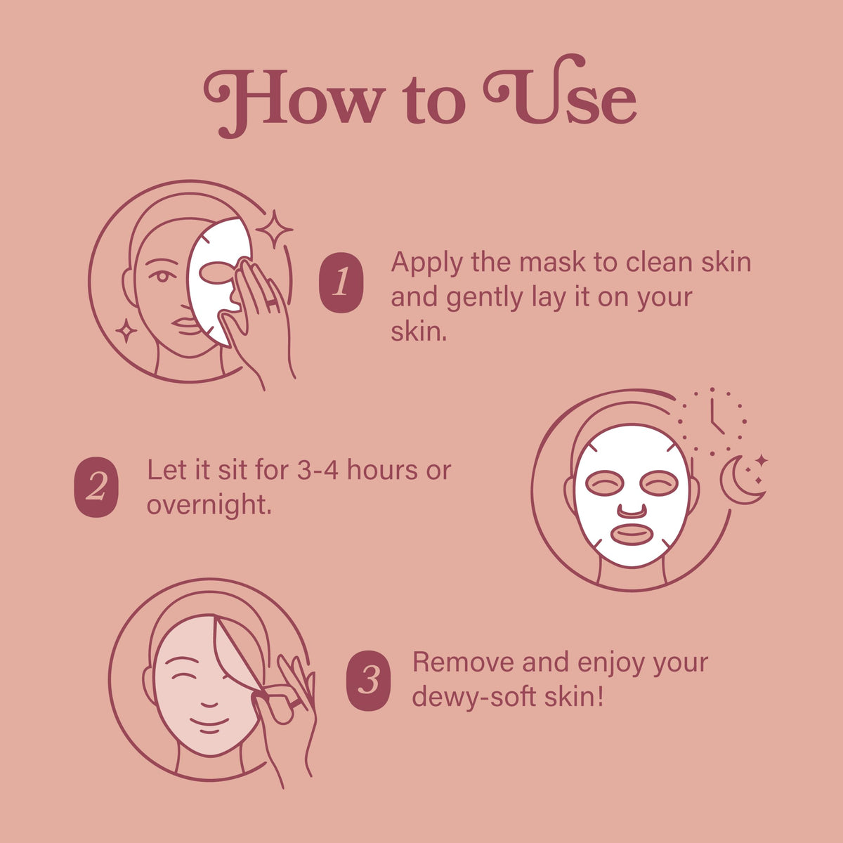 LE GUSHE ingredients label close-up showing collagen and niacinamide benefits