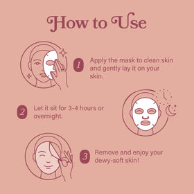 LE GUSHE ingredients label close-up showing collagen and niacinamide benefits
