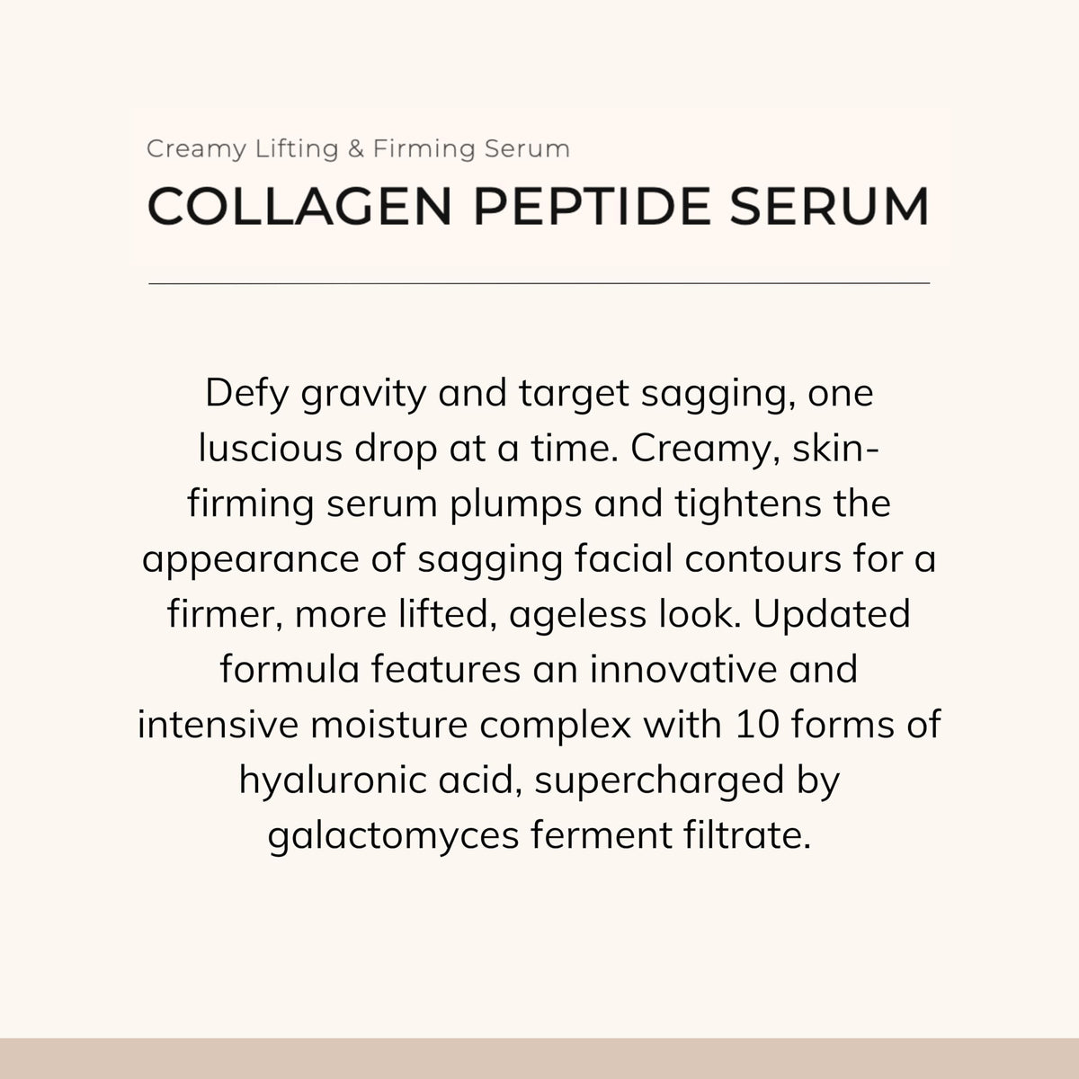 Le Mieux cream texture dollop showing rich hyaluronic base for lasting hydration