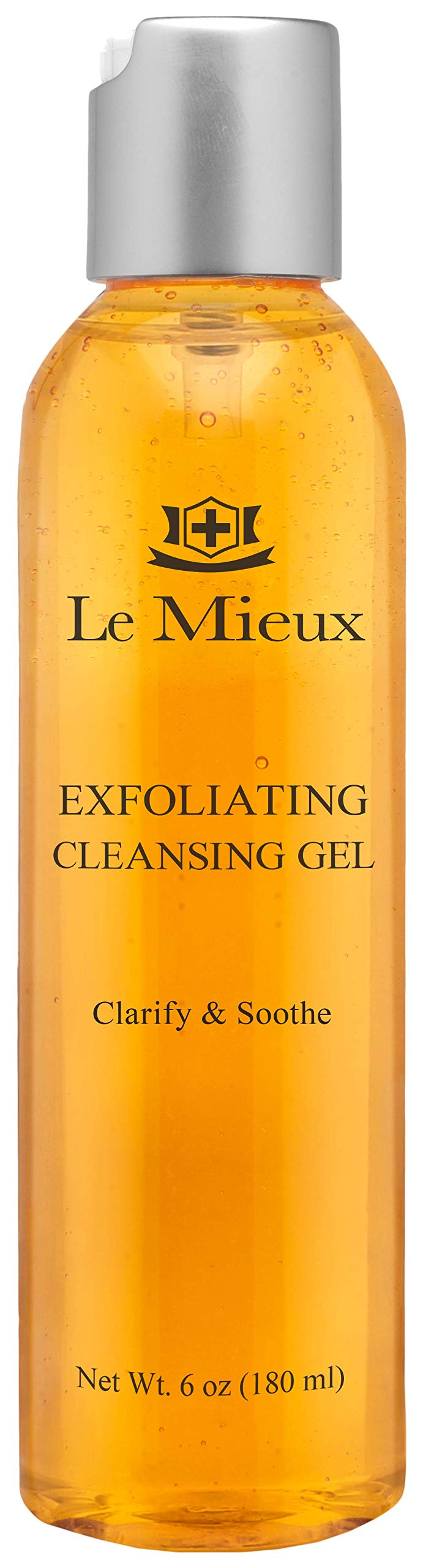 Le Mieux front packaging showing bottle and branding for confident purchase