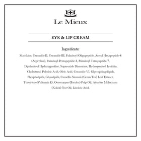 Le Mieux jar next to coin to show 0.5 oz scale and portable convenience
