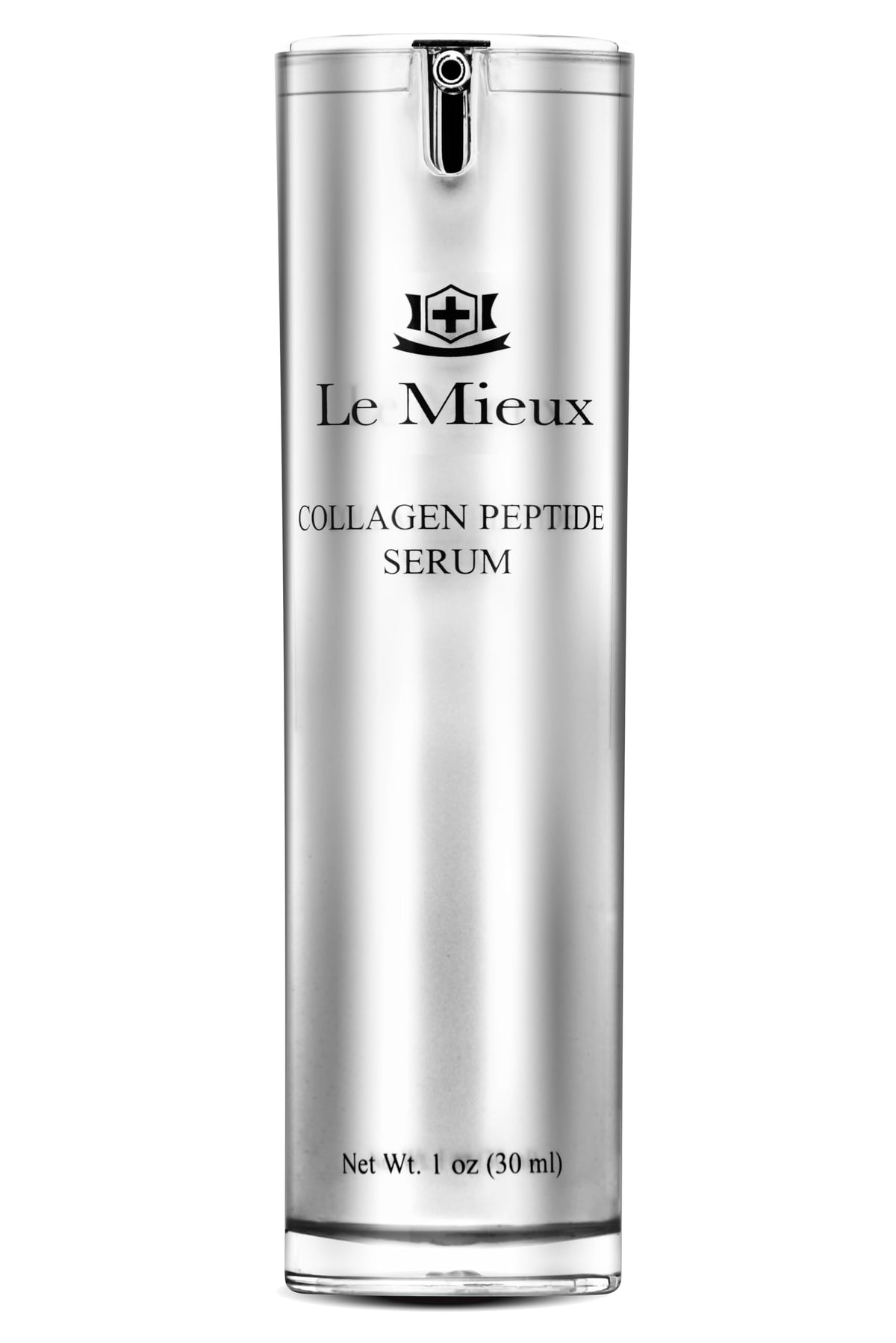 Le Mieux front packaging showing bottle and label for clear product identity and benefits