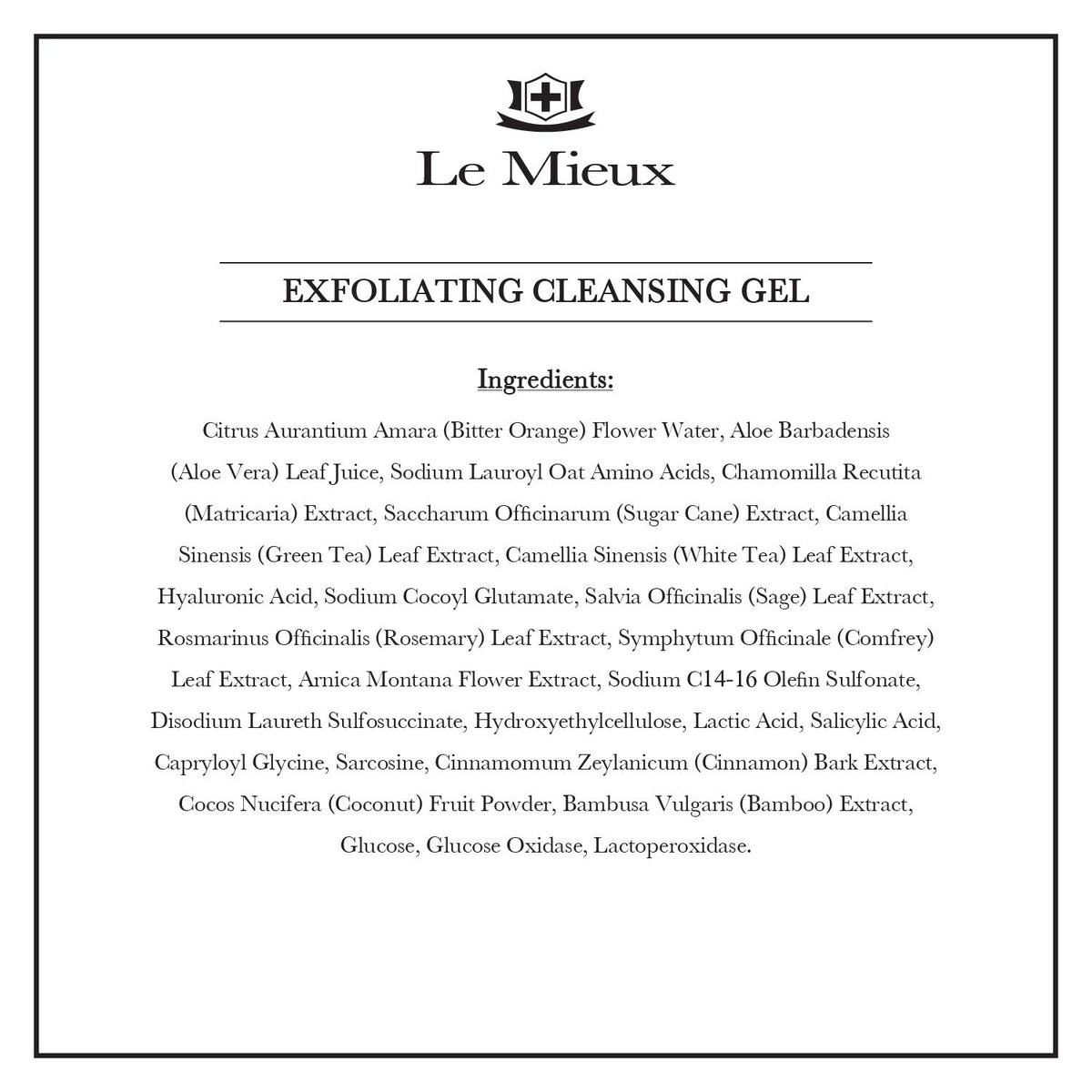 Le Mieux gel texture on fingertip showing lightweight feel and spreadability