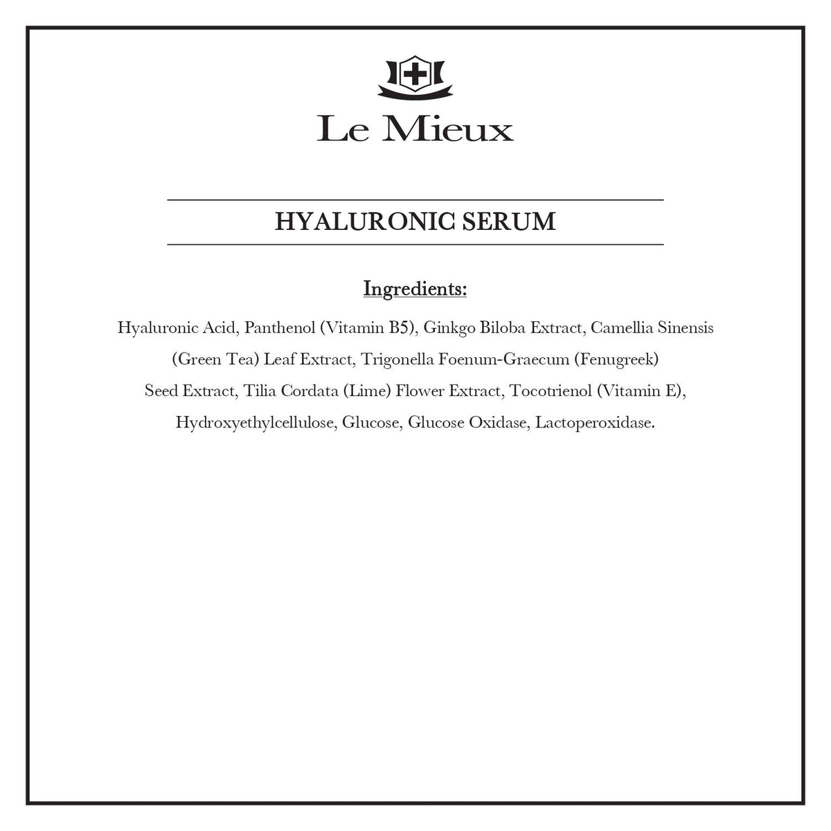 Le Mieux bottle in hand for scale and travel-friendly size benefit