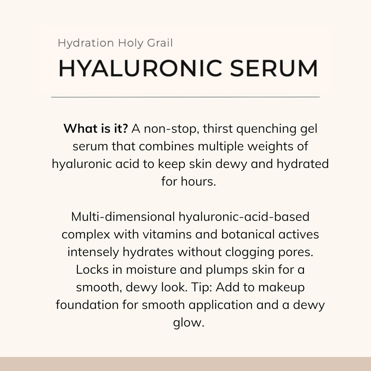 Le Mieux texture close-up showing smooth serum consistency for fast absorption benefit