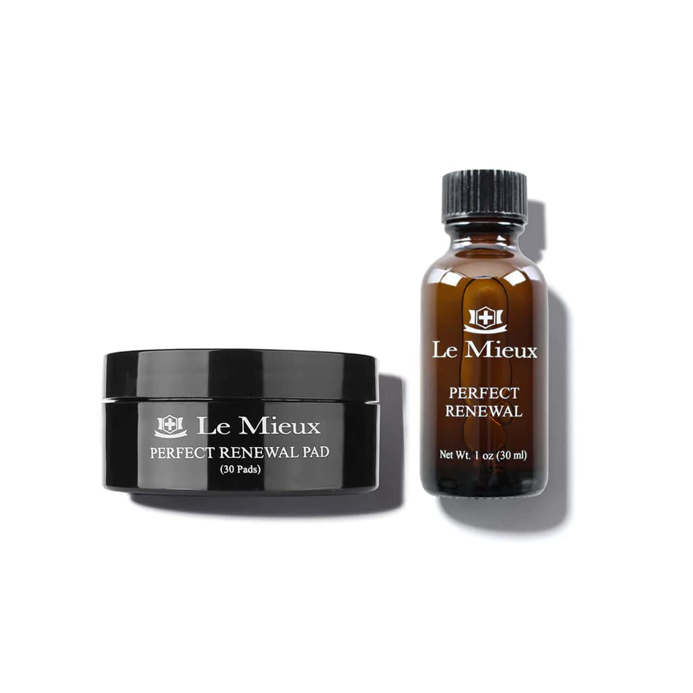 Le Mieux jar front view showing product label and easy application benefits
