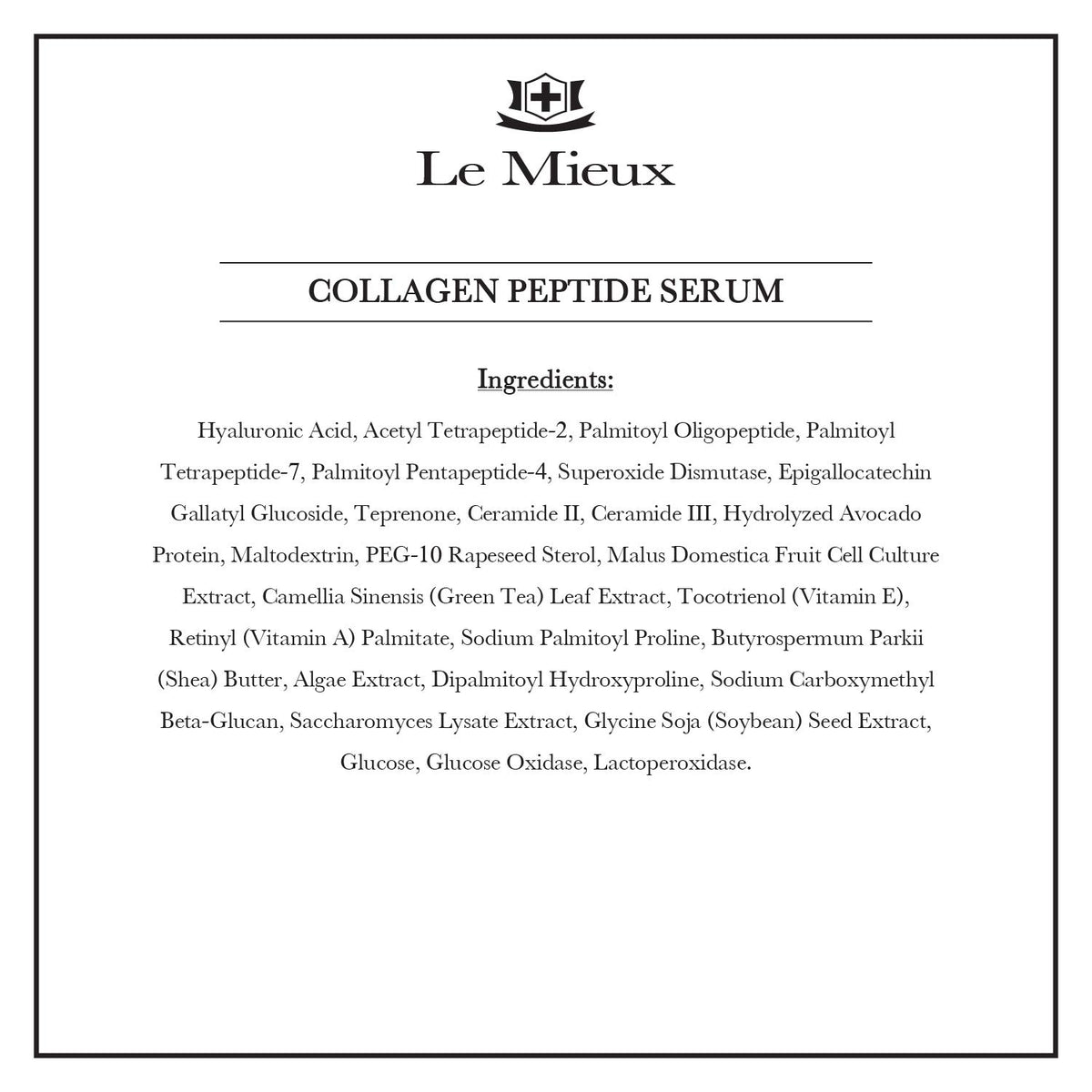 Le Mieux 1oz scale photo to illustrate compact travel-friendly serum size and value