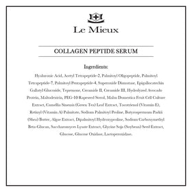 Le Mieux 1oz scale photo to illustrate compact travel-friendly serum size and value