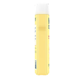 Le Petit Marseillais bottle held in hand showing size and lasting supply benefit