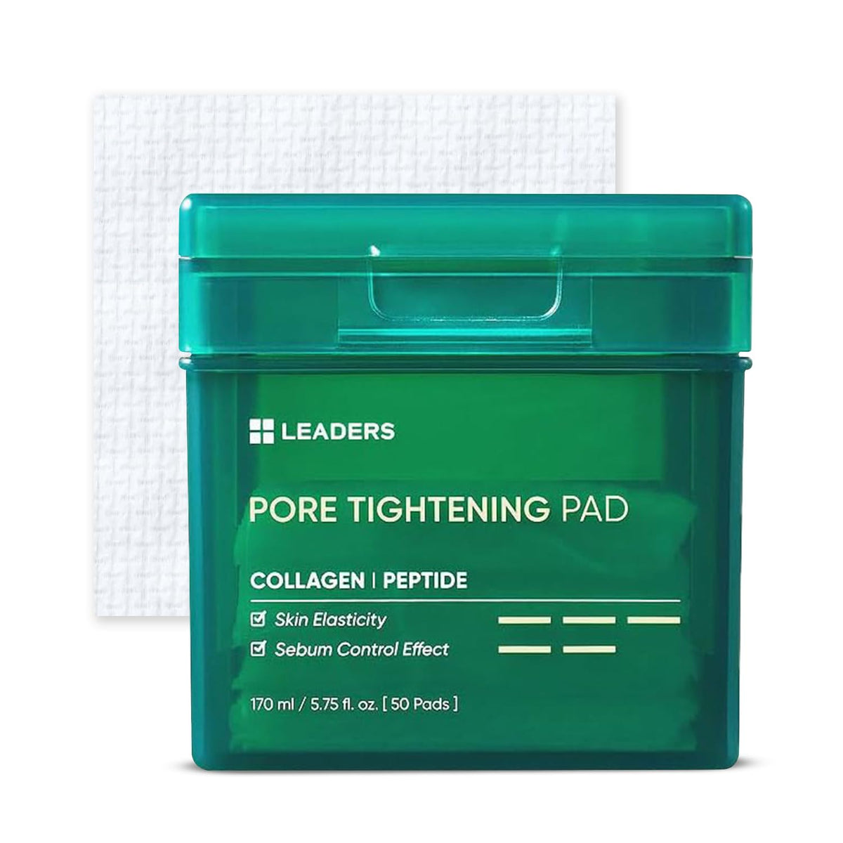 LEADERS front packaging showing jar and label with product benefits