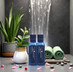 Leaf & Flower conditioner creamy texture showing lightweight hydration