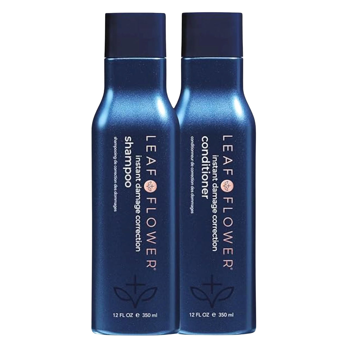 Leaf & Flower front packaging showing duo and eco design benefits