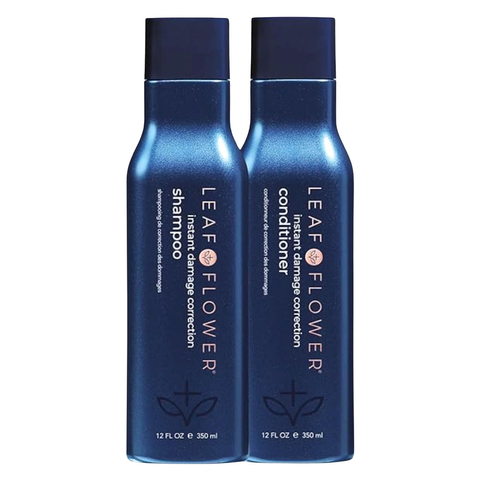 Leaf & Flower front packaging showing duo and eco design benefits