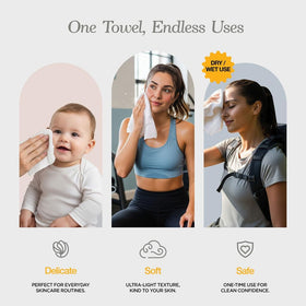 lebogner towel removing makeup gently with no irritation