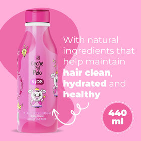 Leche Pal Pelo cream texture close-up showing smooth formula for soft, manageable hair