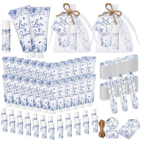 Leelosp front packaging showing blue floral design and wedding message, attractive keepsake